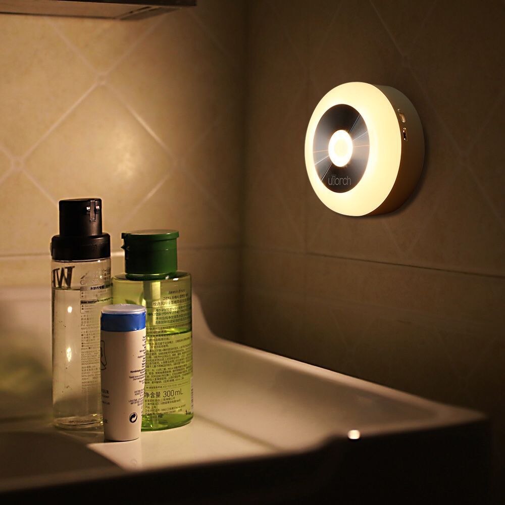 Wireless Motion Sensor Night Light – Warm Glow