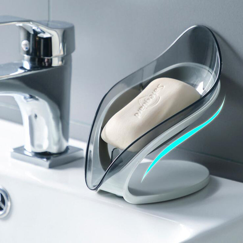 Leaf Drain Soap Holder – Keeps Soap Dry & Clean
