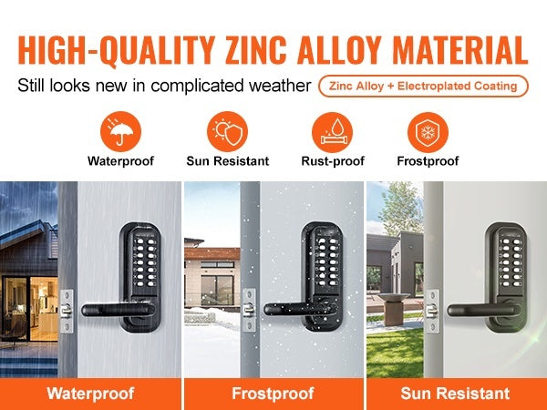 TintMate™ Keyless Mechanical Door Lock