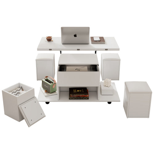 Lift up coffee table